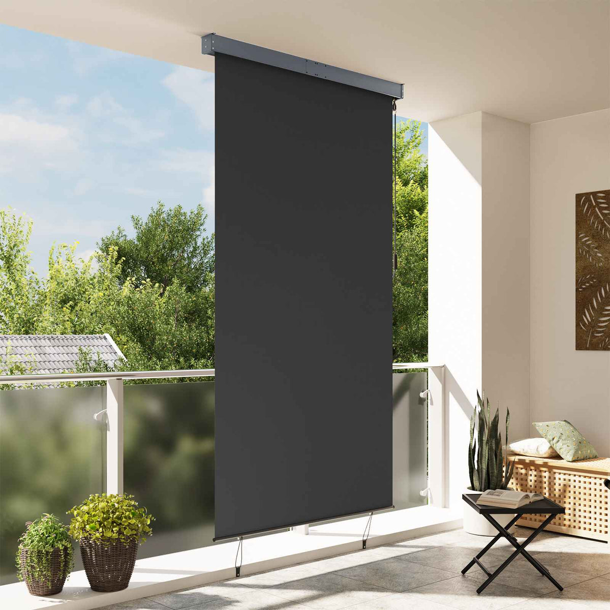 Außenrollo 140x250 cm Anthrazit