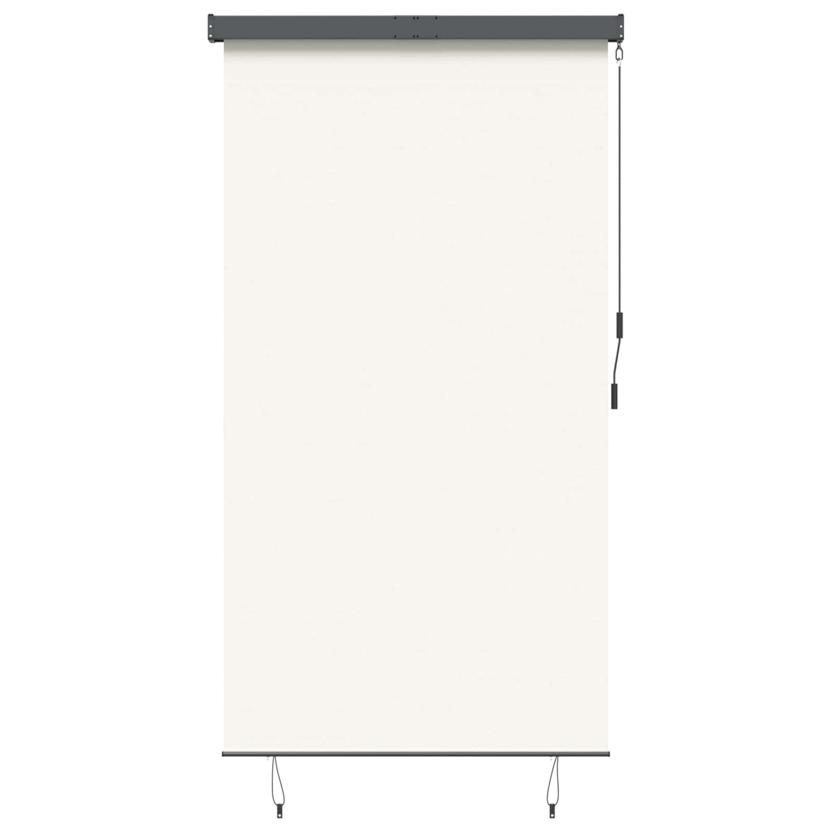 Außenrollo 140x250 cm Creme