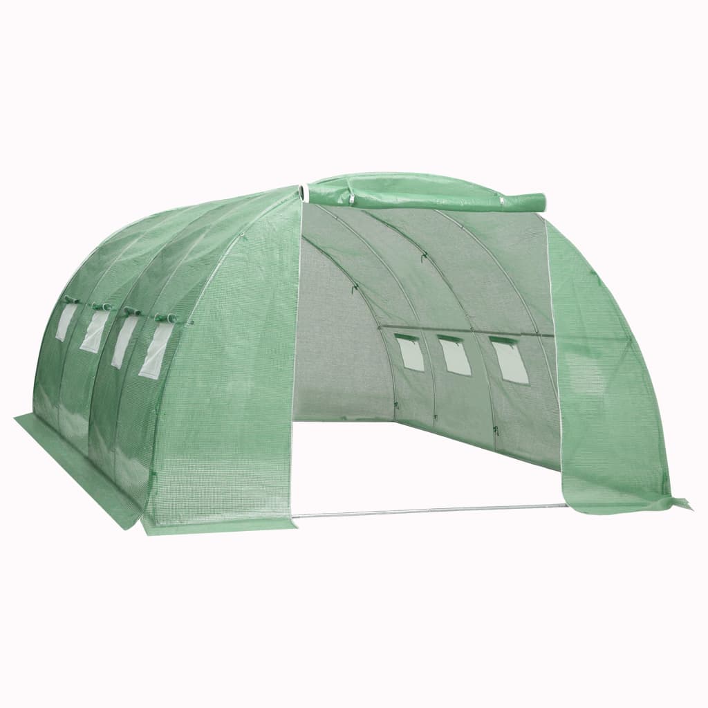 Gewächshaus 16 m² 4x4x2 m
