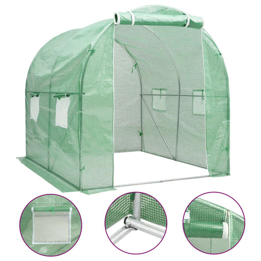Gewächshaus 4 m² 2x2x2 m