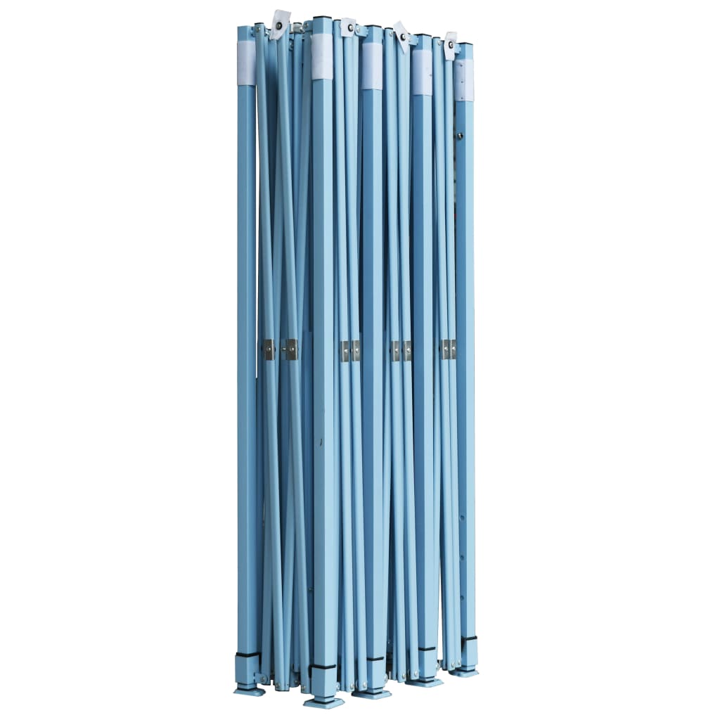 Tente de réception pop-up pliable 3 x 9 m blanche