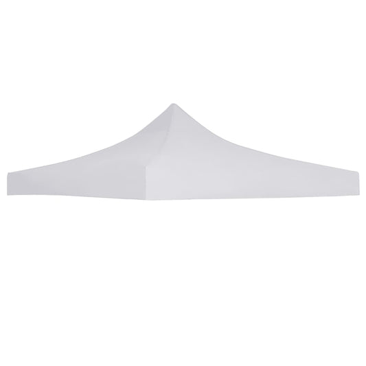Toit de tente de réception 3x3 m blanc