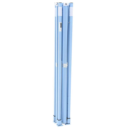 Profi-Partyzelt Faltbar 3x4 m Stahl Blau