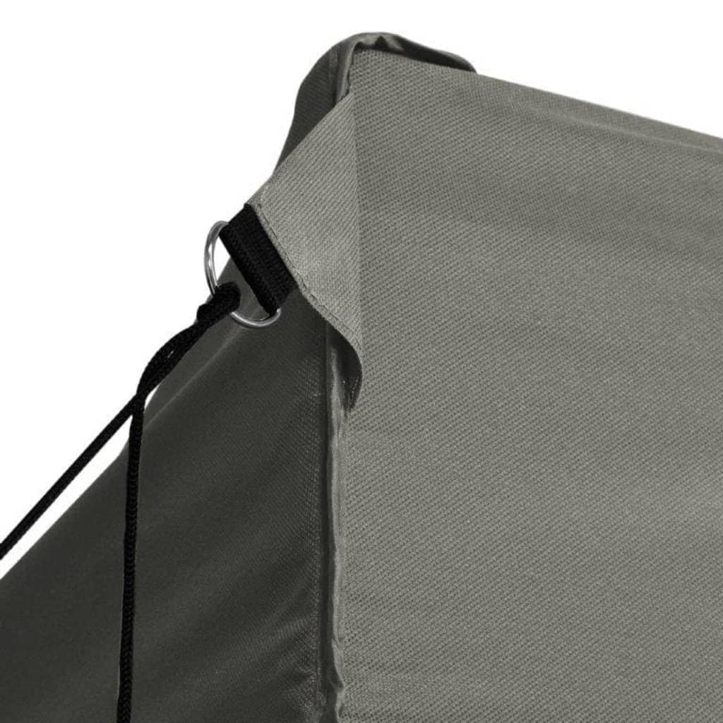 Tente de fête professionnelle pliable 3x4 m acier anthracite