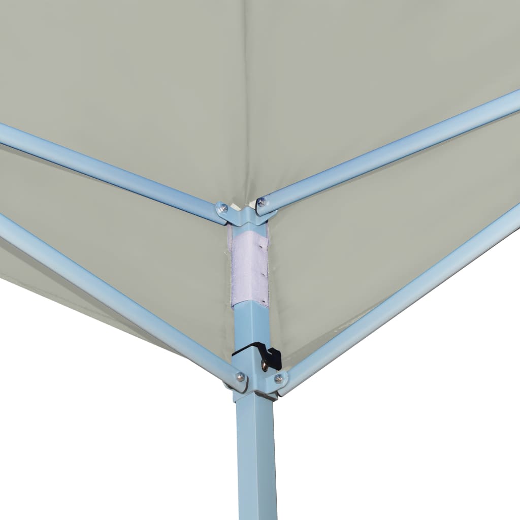 Faltpavillon mit 4 Seitenwänden 5x5 m Creme