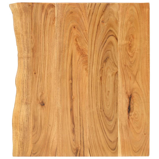 Badezimmer-Waschtischplatte Massivholz Akazie 58x52x3,8 cm
