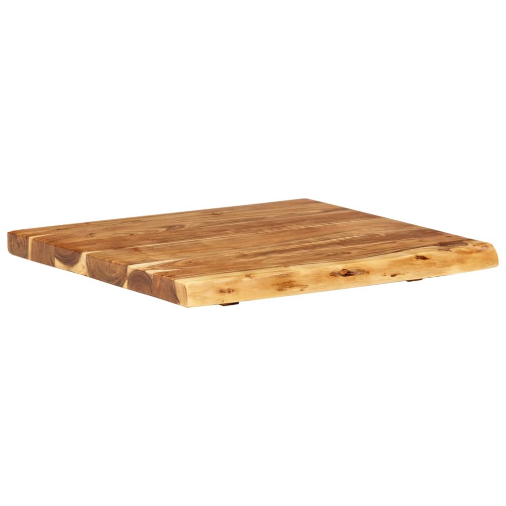 Badezimmer-Waschtischplatte Massivholz Akazie 58x52x3,8 cm