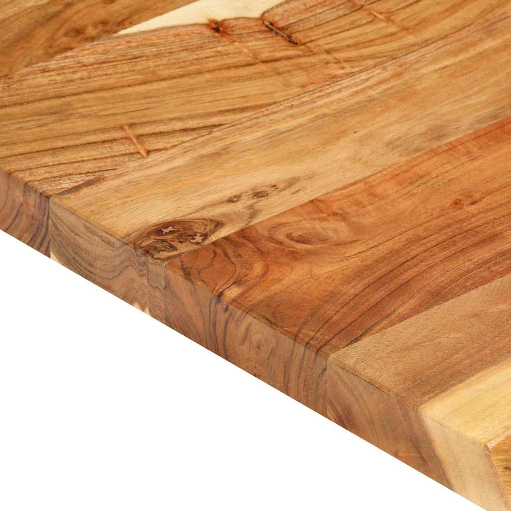 Badezimmer-Waschtischplatte Massivholz Akazie 58x52x3,8 cm