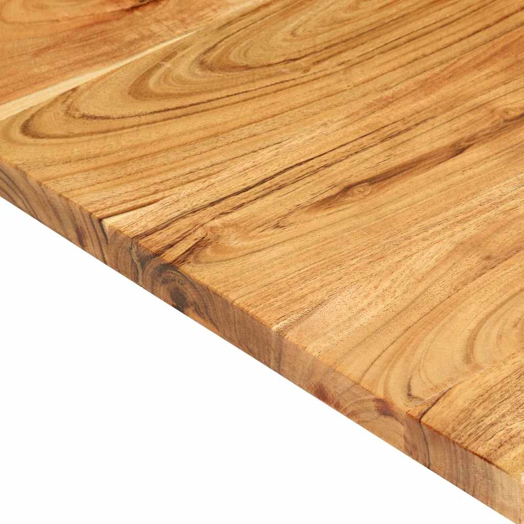 Badezimmer-Waschtischplatte Massivholz Akazie 80x52x2,5 cm