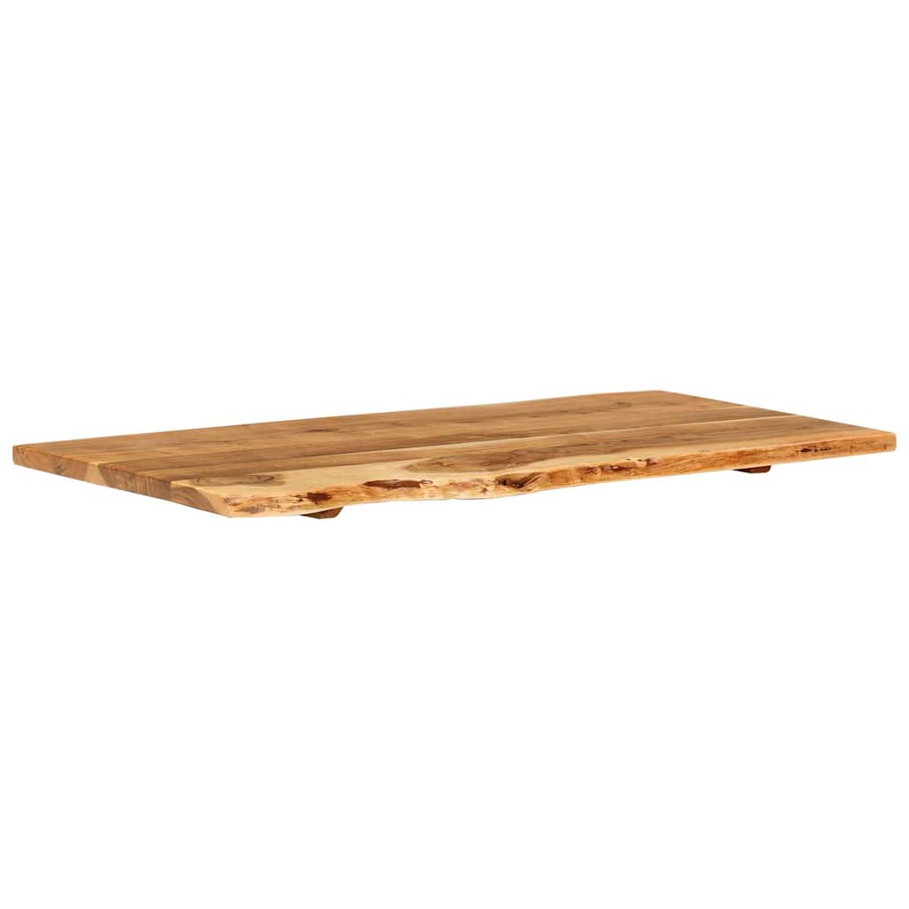 Badezimmer-Waschtischplatte Massivholz Akazie 100x52x2,5 cm