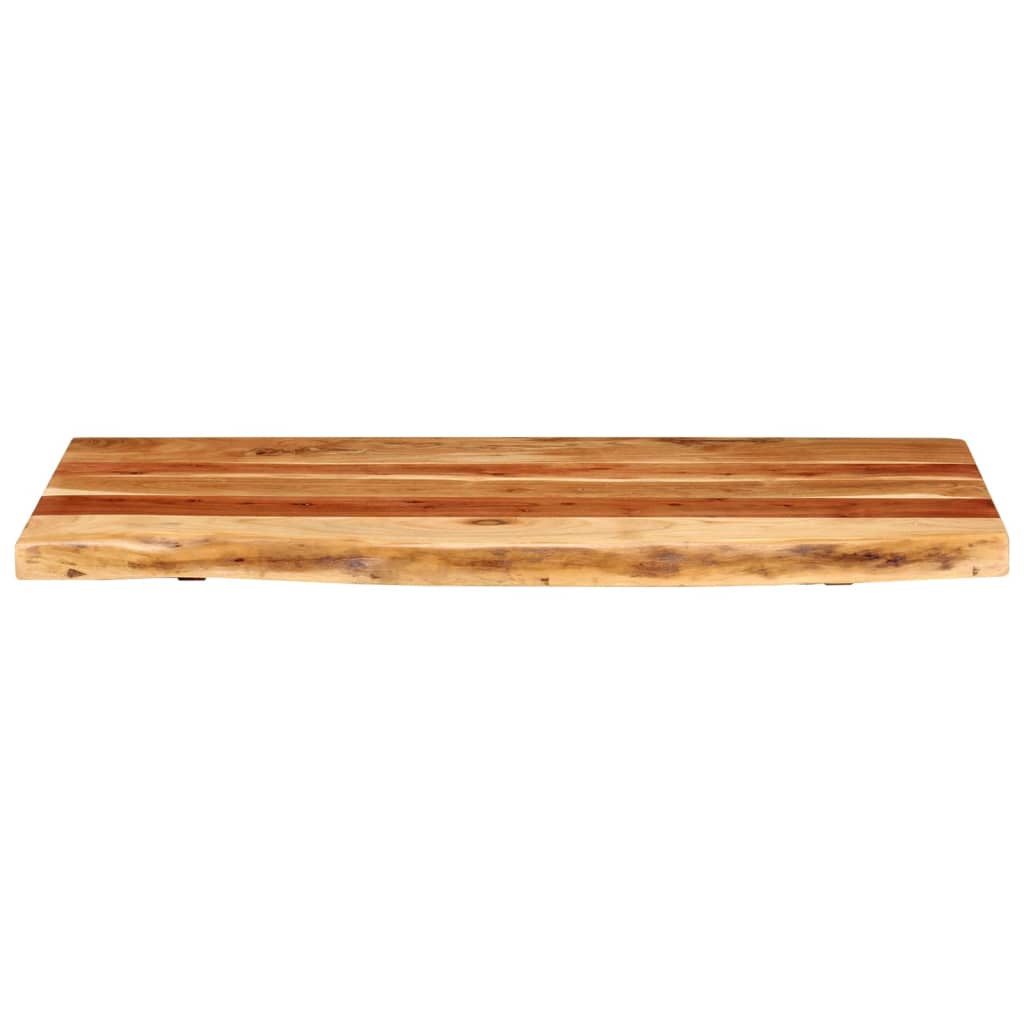 Badezimmer-Waschtischplatte Massivholz Akazie 100x52x3,8 cm