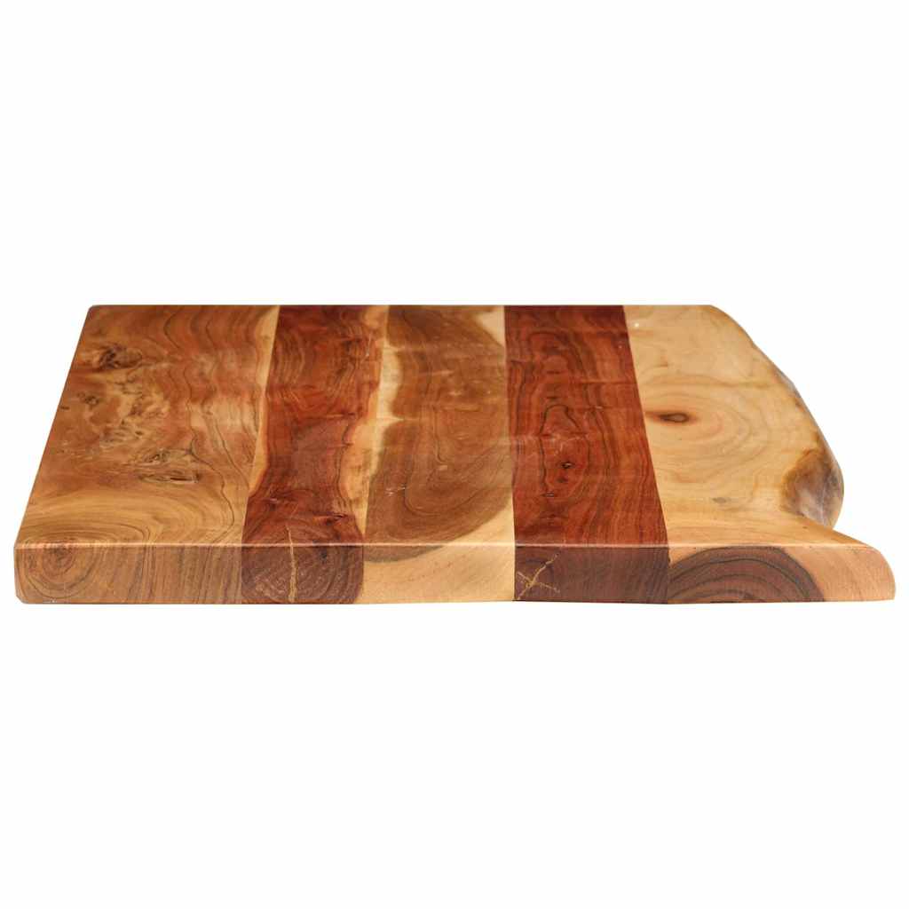 Badezimmer-Waschtischplatte Massivholz Akazie 100x52x3,8 cm