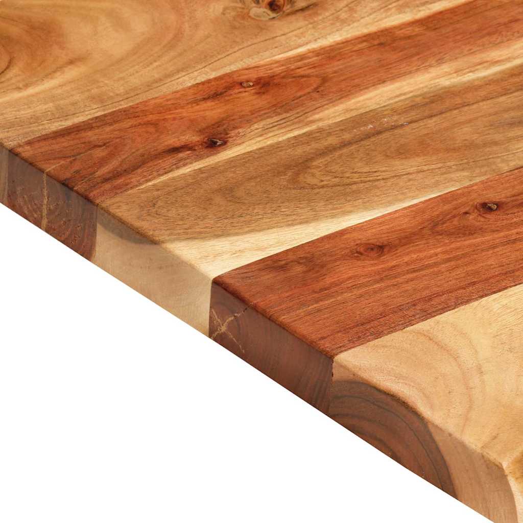 Badezimmer-Waschtischplatte Massivholz Akazie 100x52x3,8 cm
