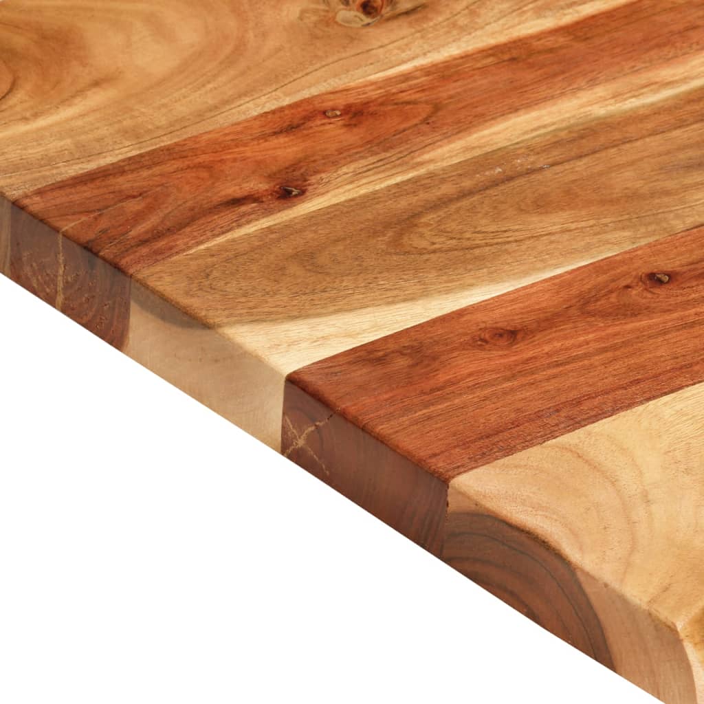 Badezimmer-Waschtischplatte Massivholz Akazie 100x52x3,8 cm