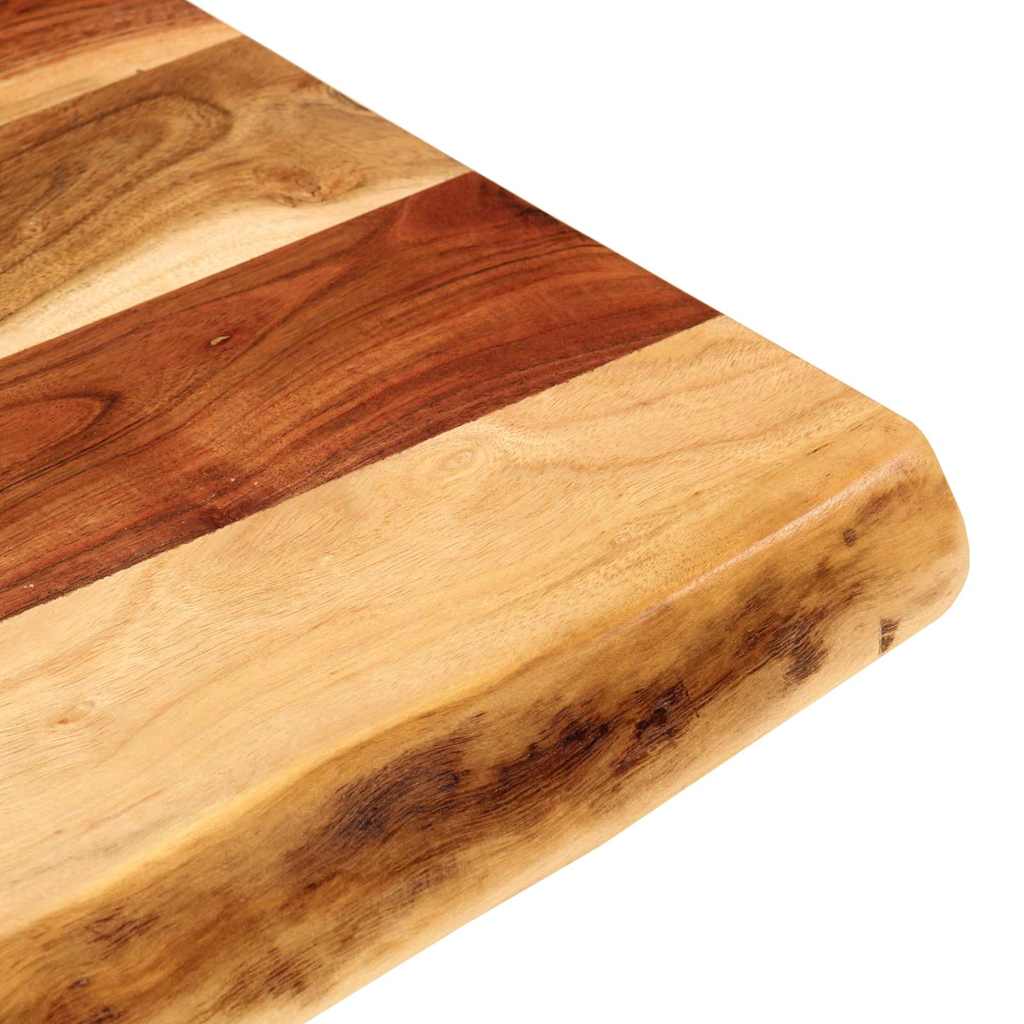 Badezimmer-Waschtischplatte Massivholz Akazie 100x52x3,8 cm