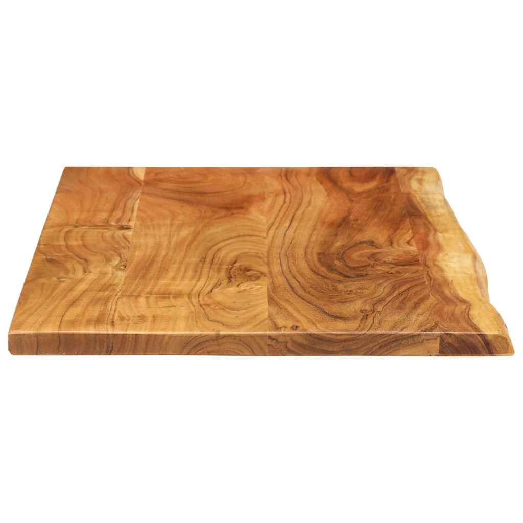Badezimmer-Waschtischplatte Massivholz Akazie 114x52x2,5 cm