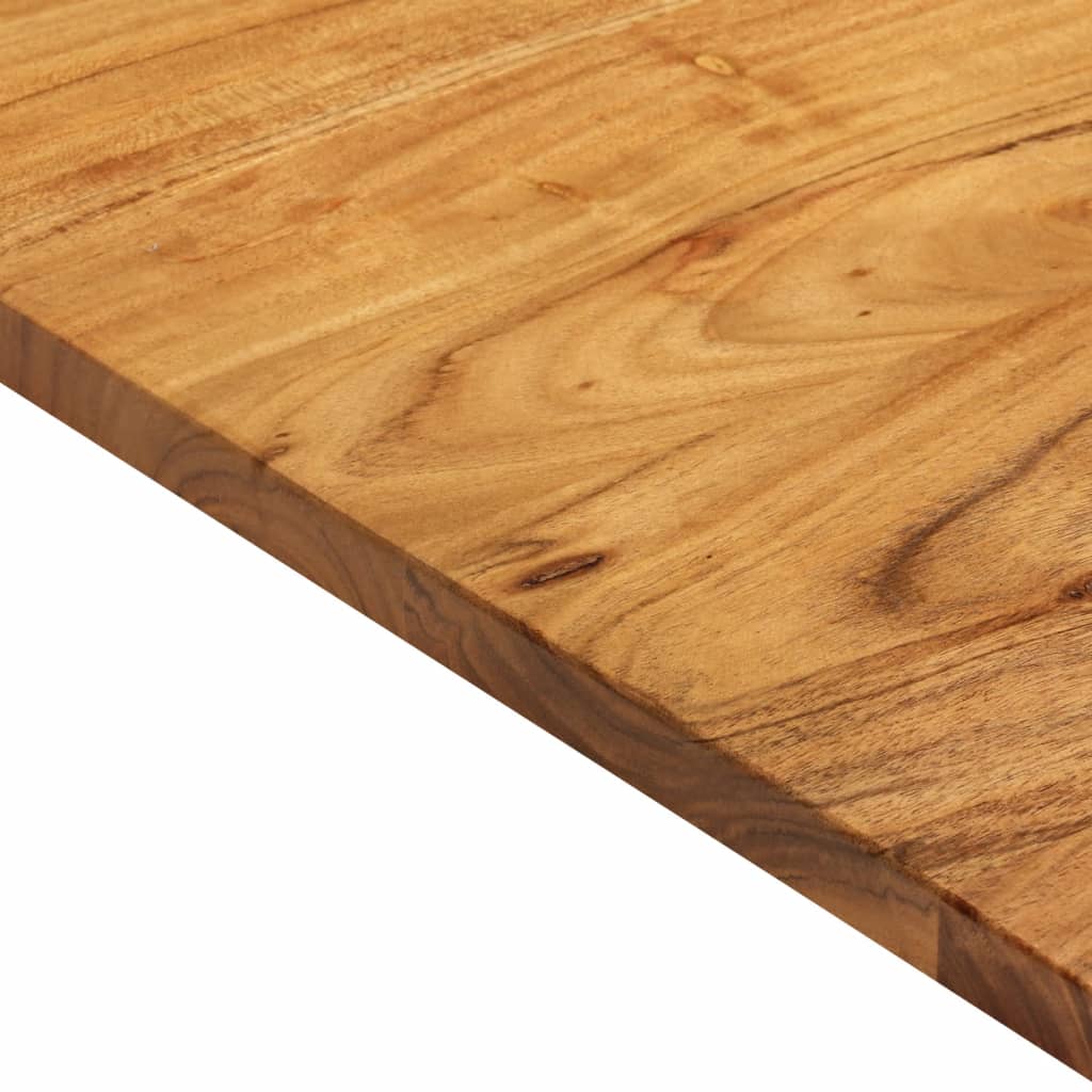 Badezimmer-Waschtischplatte Massivholz Akazie 114x52x2,5 cm