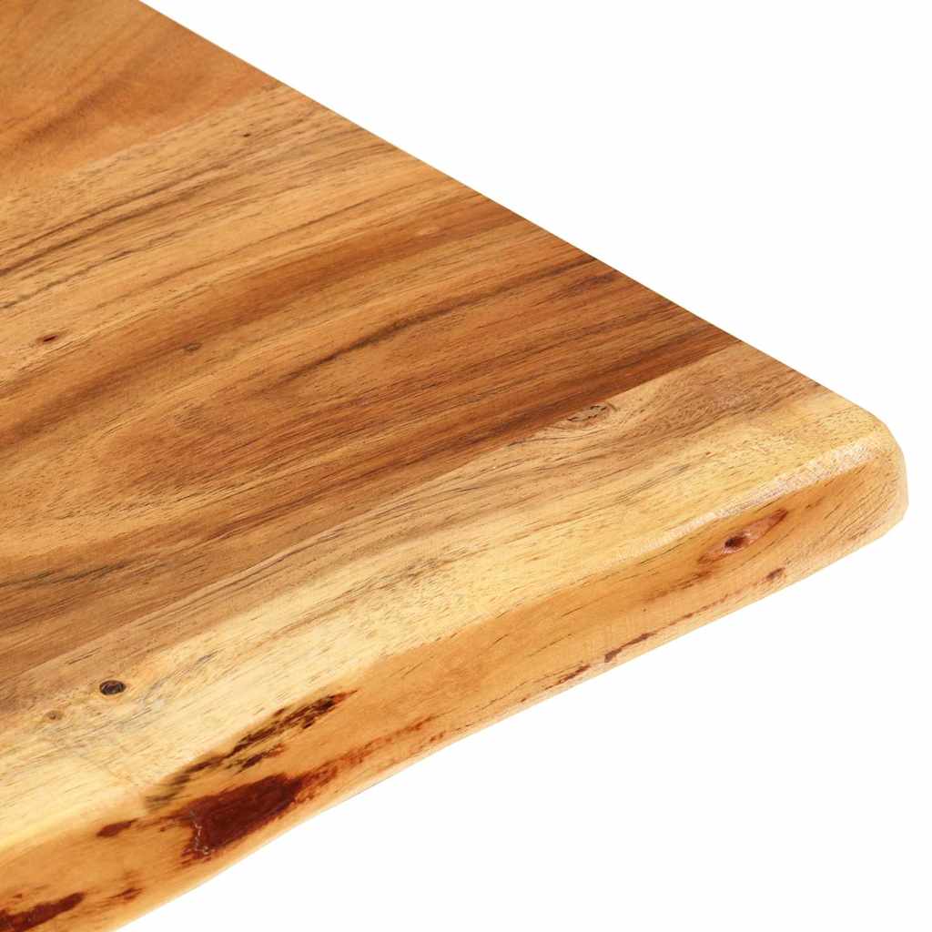 Badezimmer-Waschtischplatte Massivholz Akazie 114x52x2,5 cm