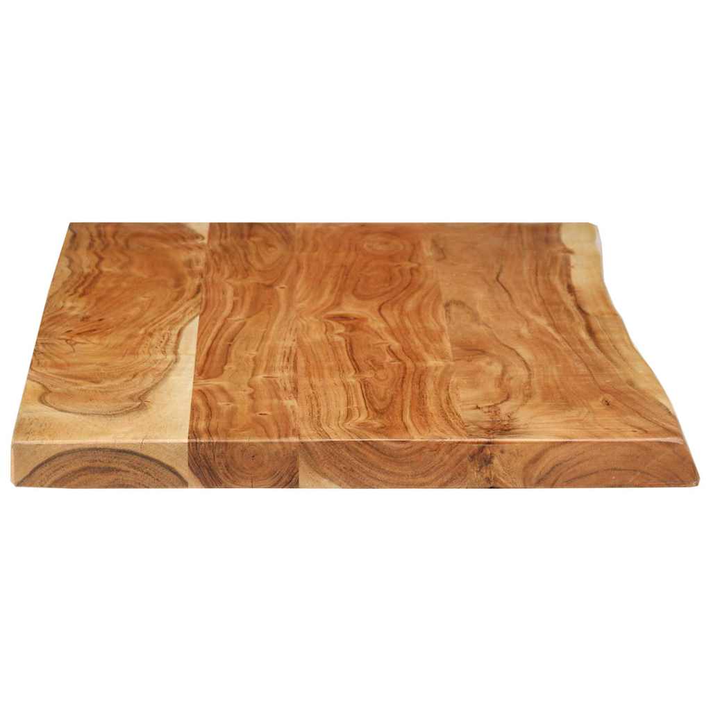 Badezimmer-Waschtischplatte Massivholz Akazie 114x52x4 cm
