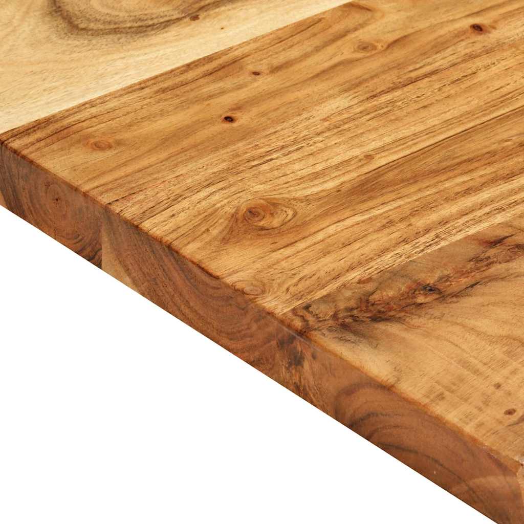 Badezimmer-Waschtischplatte Massivholz Akazie 114x52x4 cm