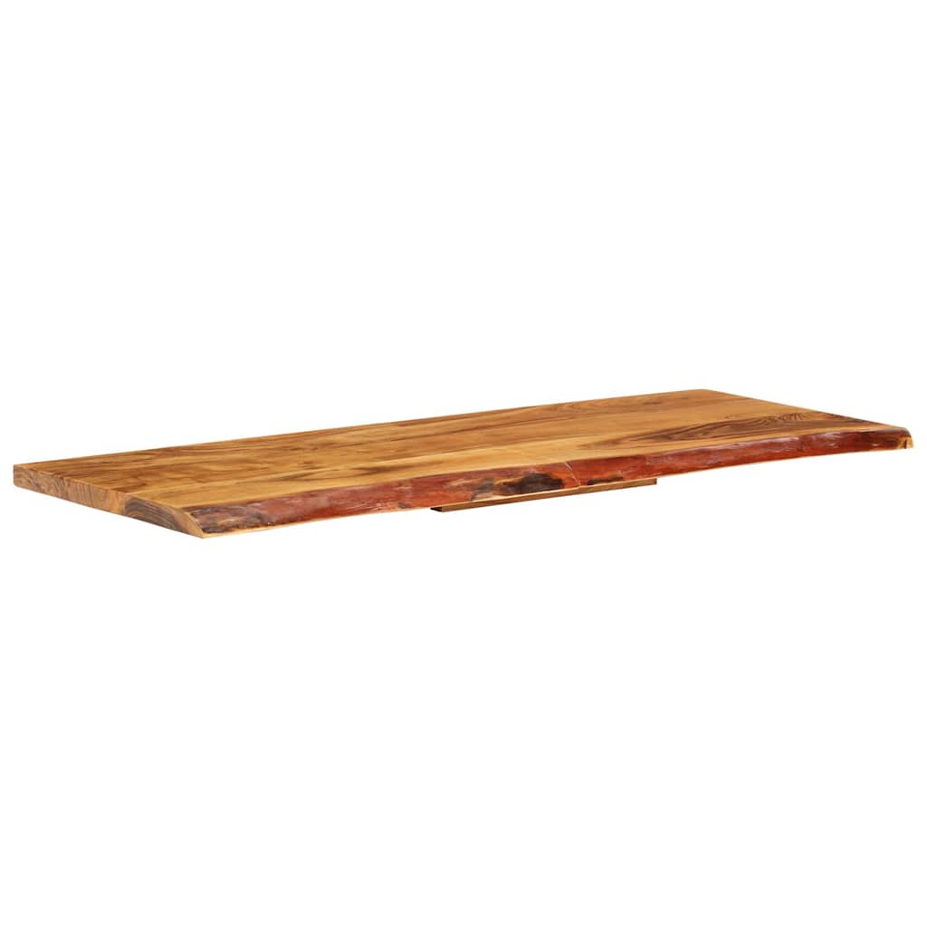 Badezimmer-Waschtischplatte Massivholz Akazie 140x52x3,8 cm