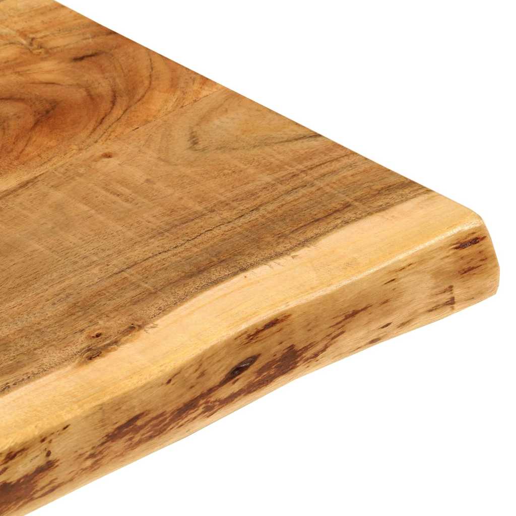Badezimmer-Waschtischplatte Massivholz Akazie 140x52x3,8 cm