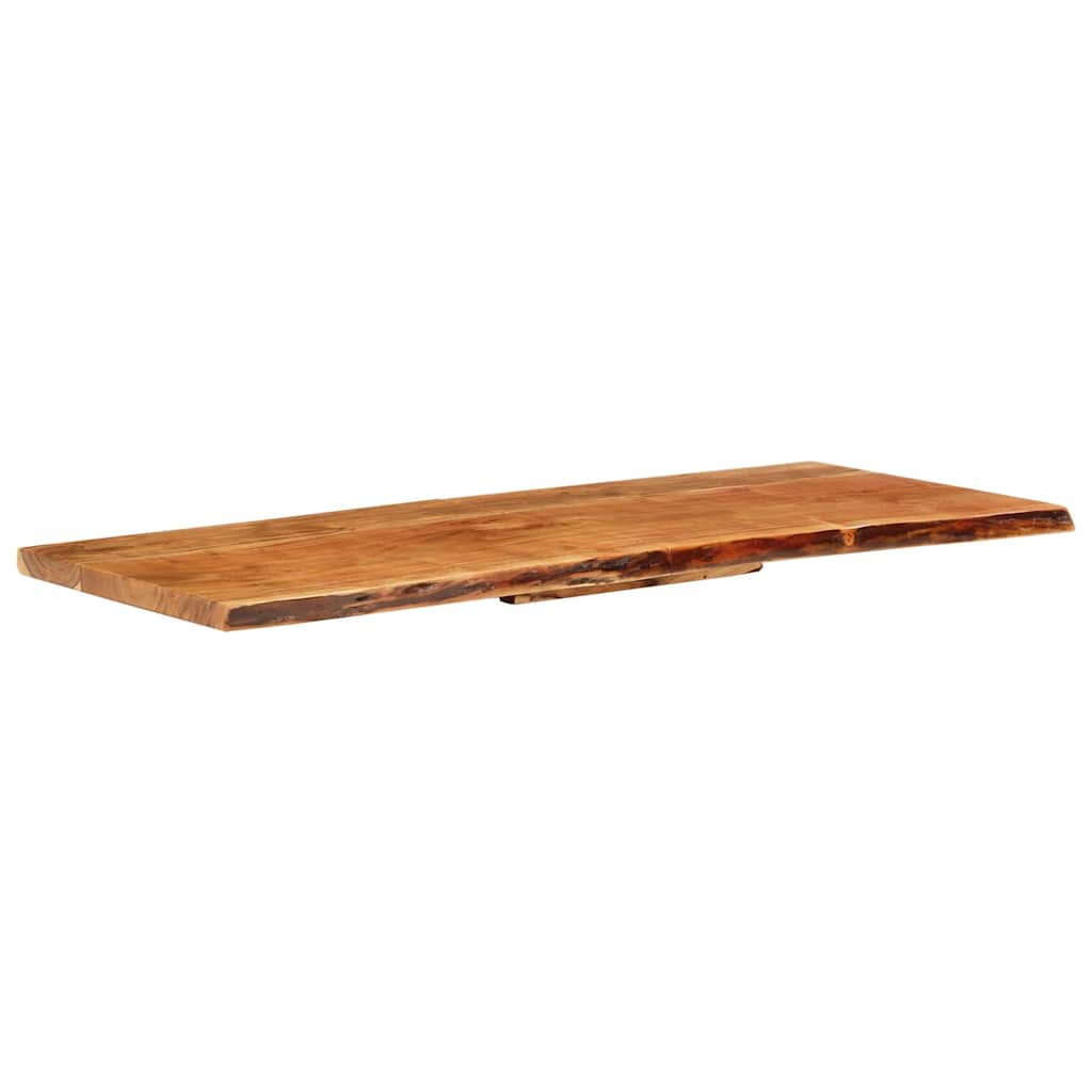 Badezimmer-Waschtischplatte Massivholz Akazie 140x52x3,8 cm