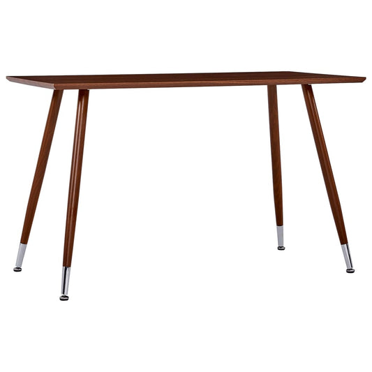 Table à manger marron 120×60×74 cm MDF