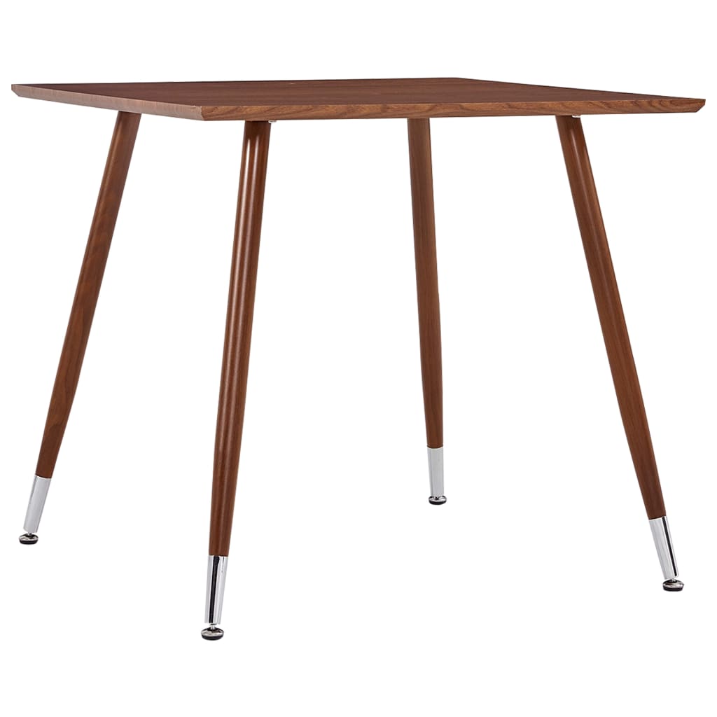 Table à manger marron 80,5x80,5x73 cm MDF