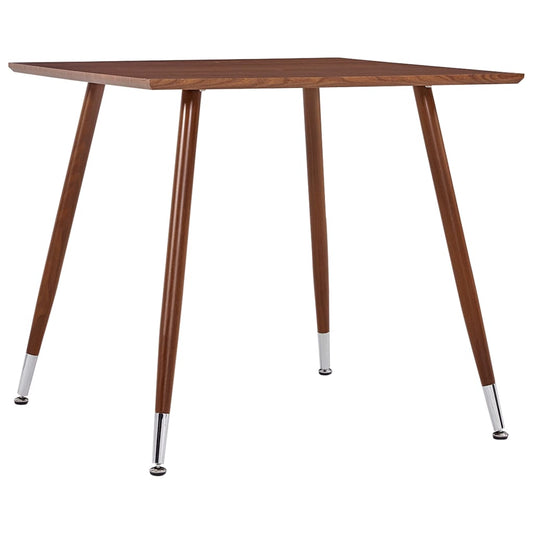 Table à manger marron 80,5x80,5x73 cm MDF