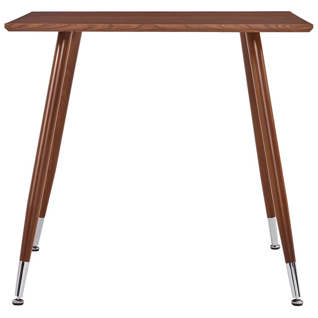 Table à manger marron 80,5x80,5x73 cm MDF