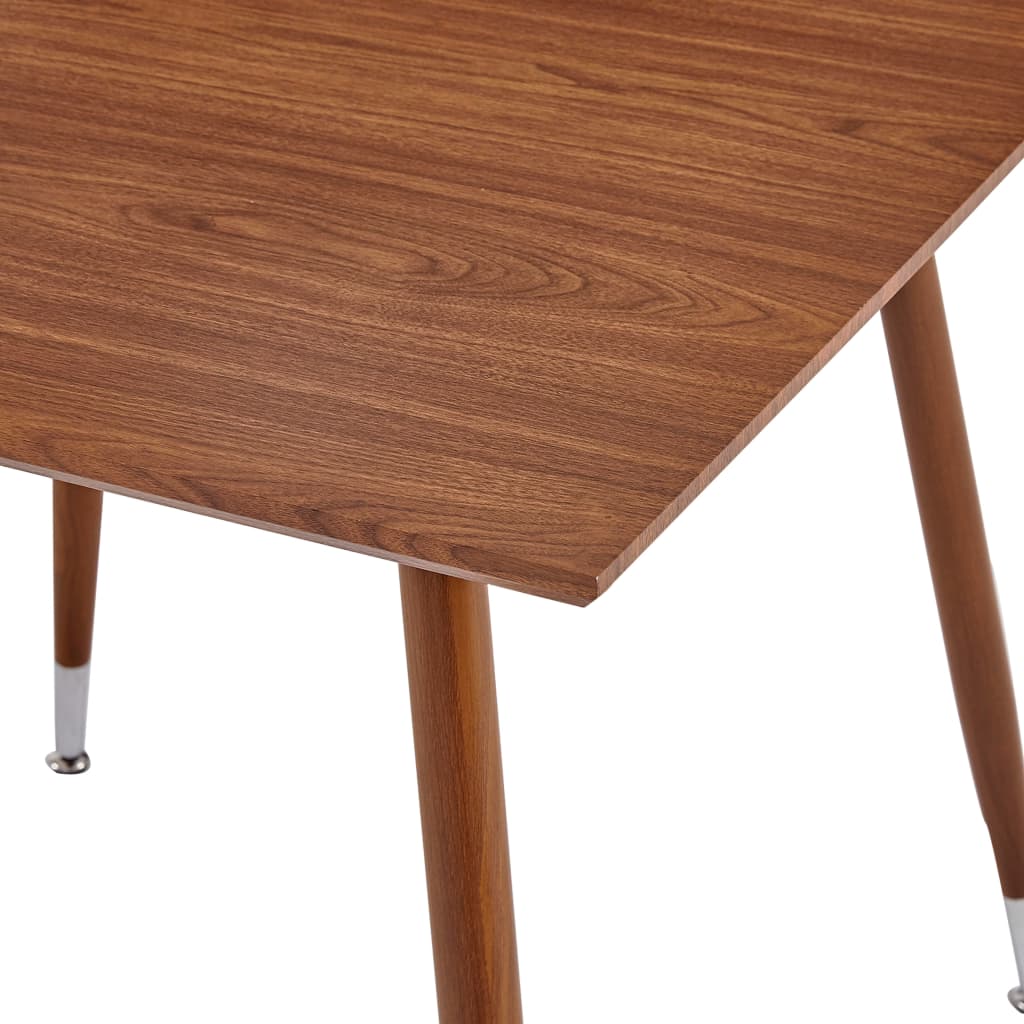 Table à manger marron 80,5x80,5x73 cm MDF