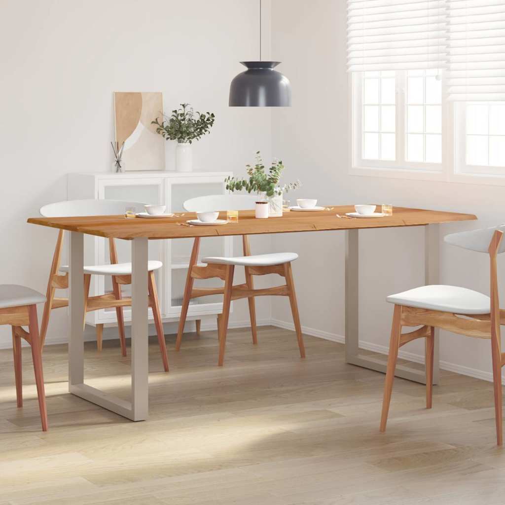 Esstisch 180×90×76 cm Massivholz Akazie