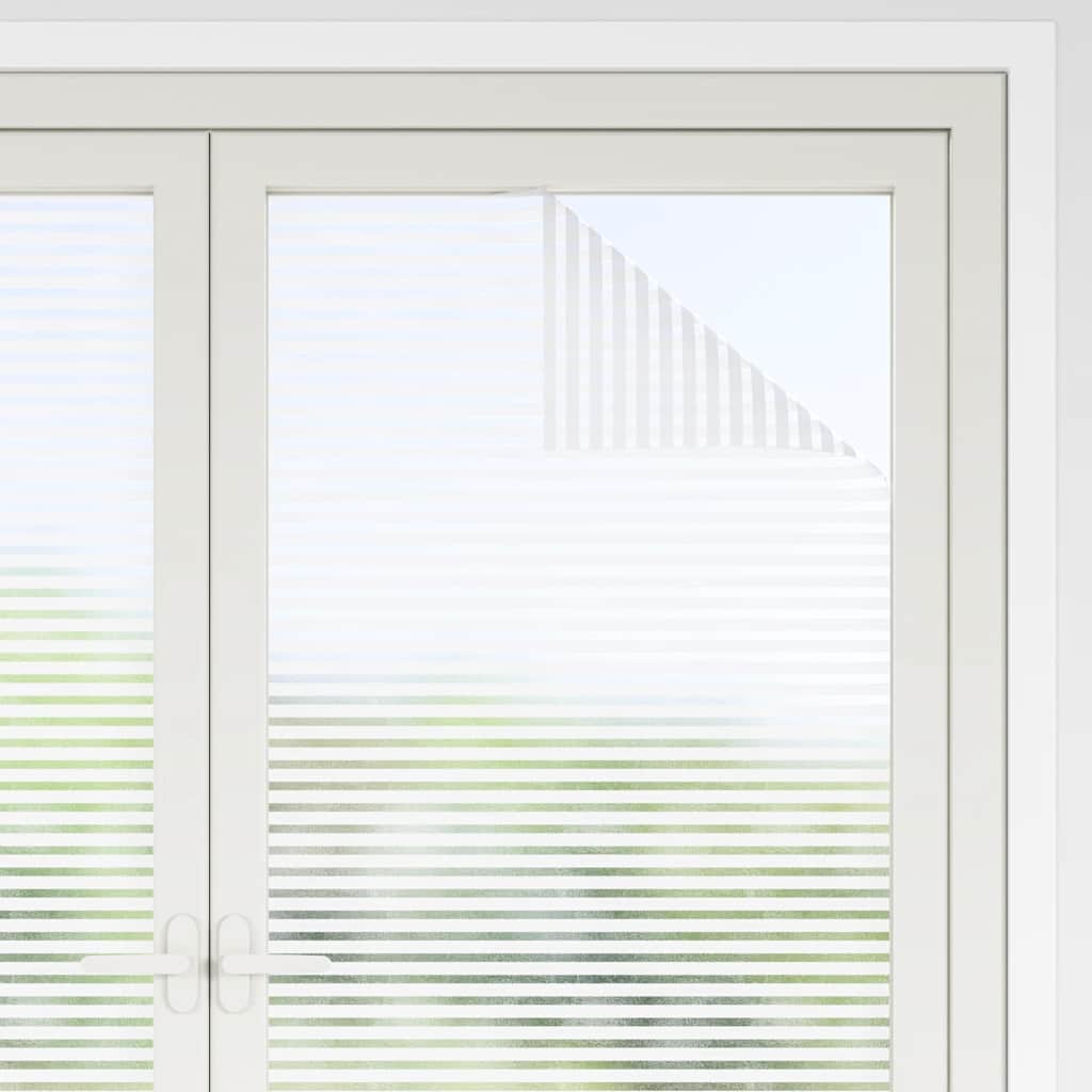 Fensterfolie Matt Streifen-Design 0,9x50 m PVC