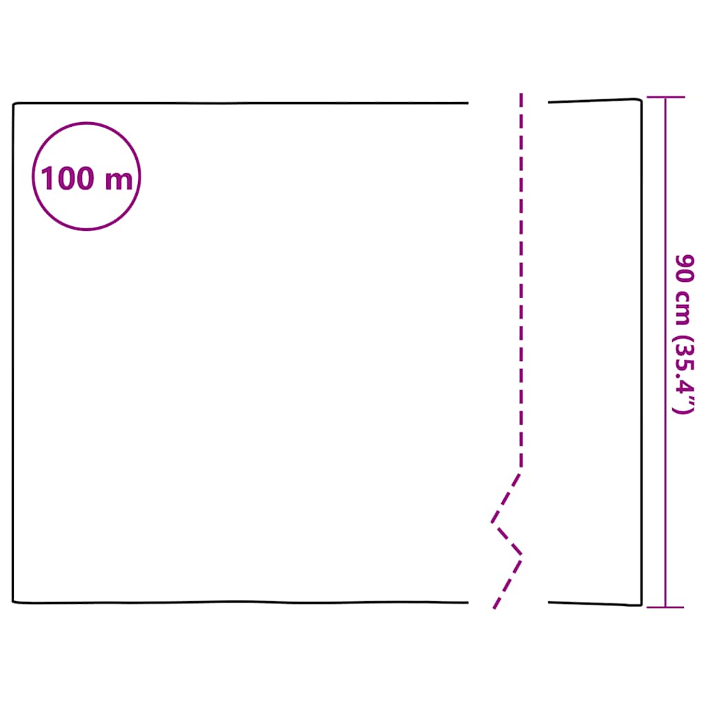 Fensterfolie Matt Streifen-Design 0,9x100 m PVC