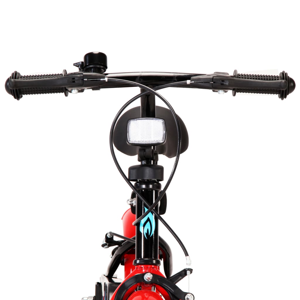 Kinderfahrrad 12 Zoll Schwarz und Rot