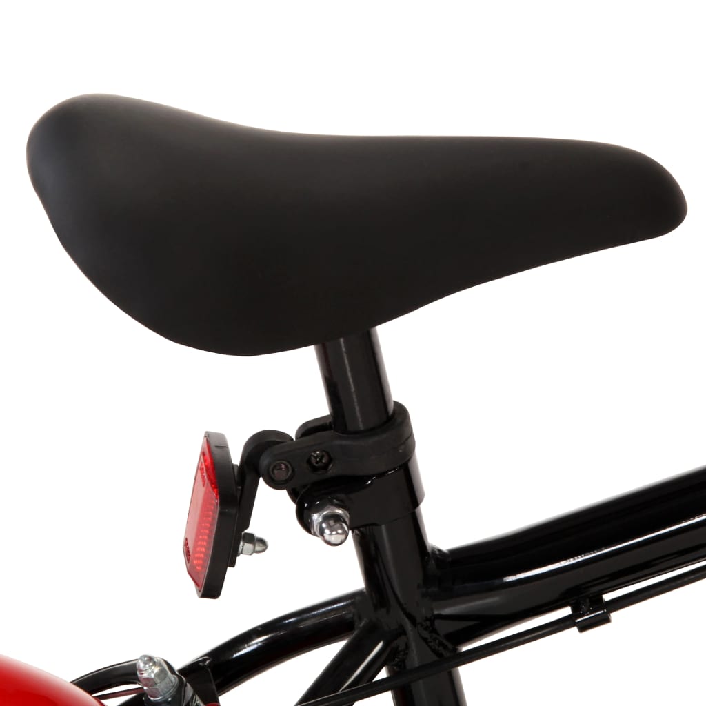 Kinderfahrrad 12 Zoll Schwarz und Rot