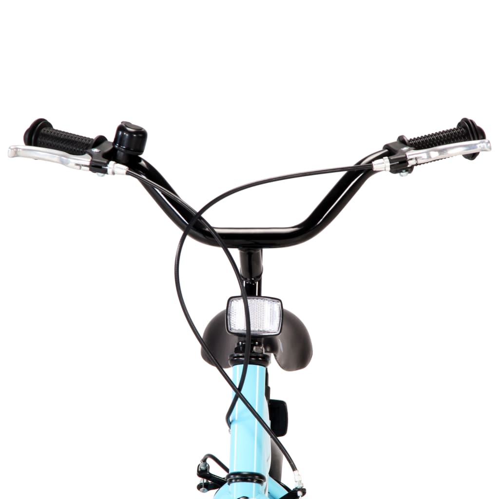 Kinderfahrrad 12 Zoll Schwarz und Blau