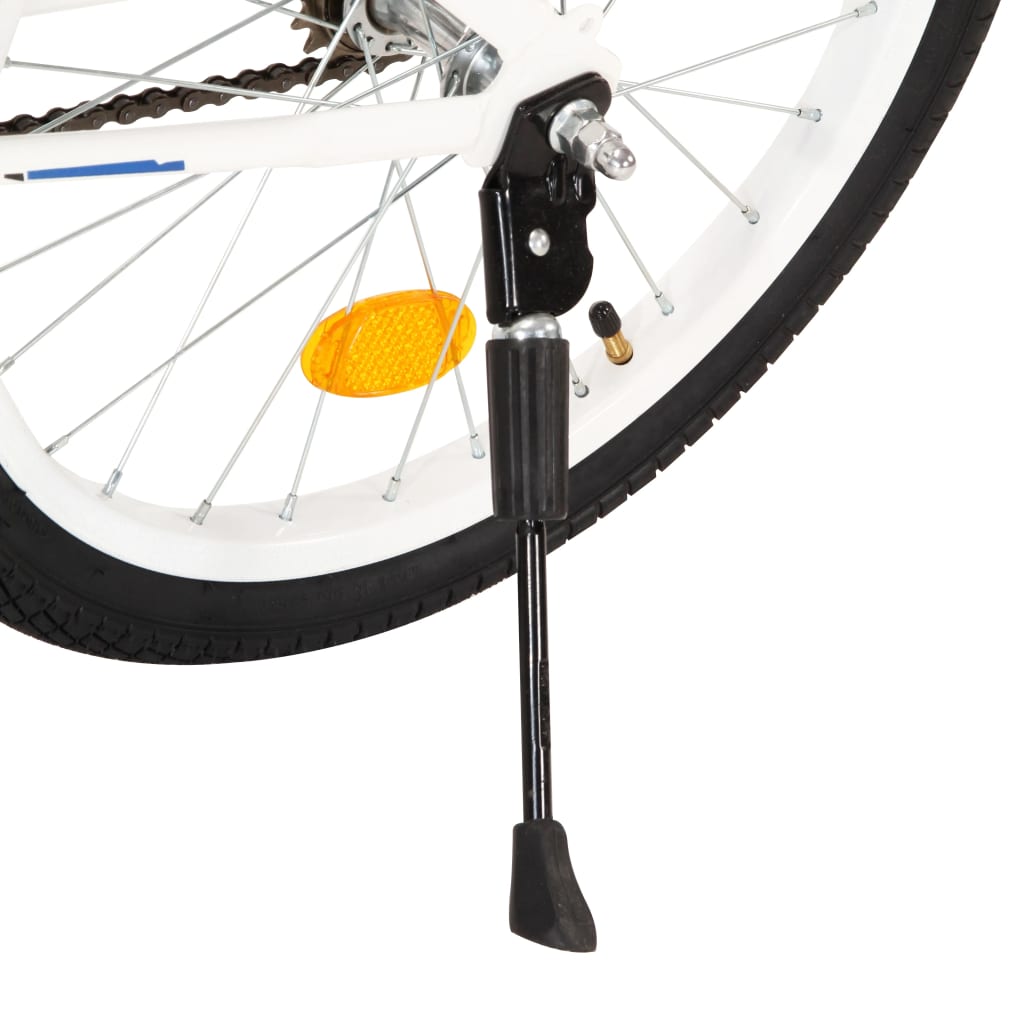 Kinderfahrrad 18 Zoll Blau und Weiß