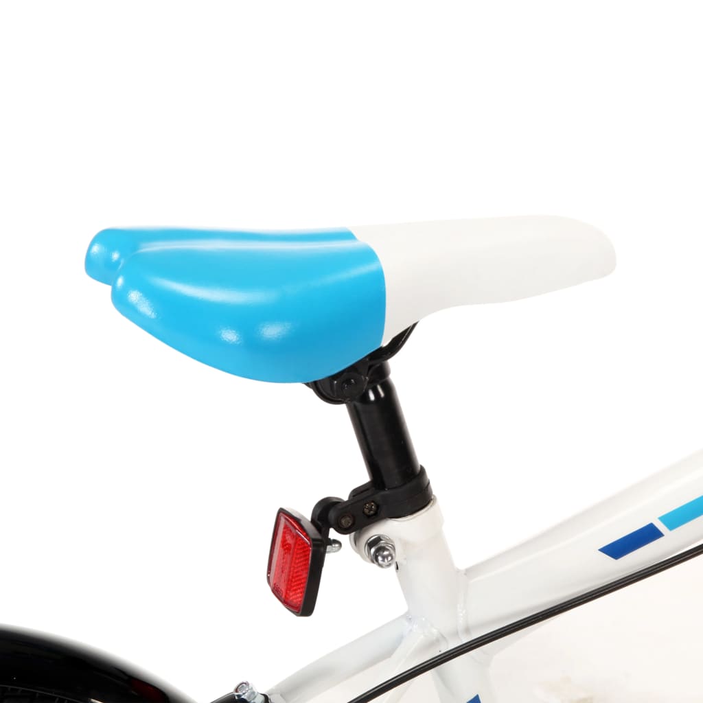 Kinderfahrrad 20 Zoll Blau und Weiß