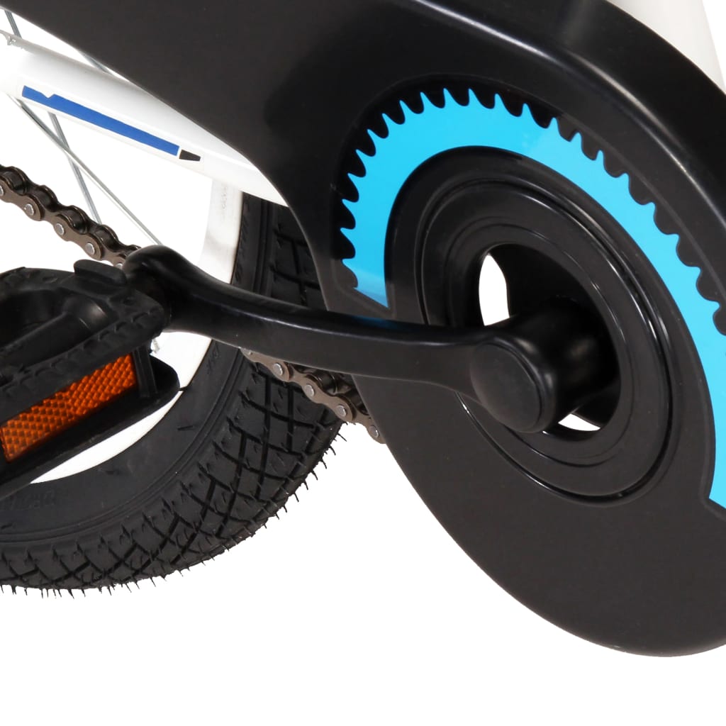Kinderfahrrad 20 Zoll Blau und Weiß