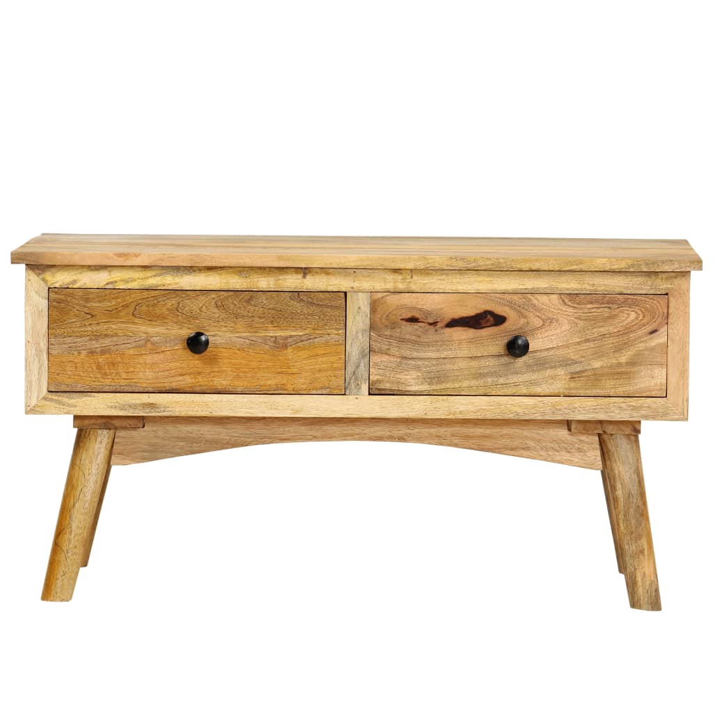 Couchtisch 82 x 52 x 42 cm Massivholz Mango