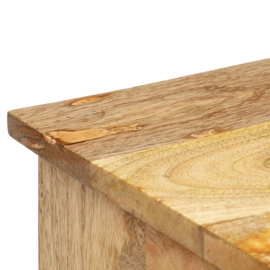 Couchtisch 82 x 52 x 42 cm Massivholz Mango