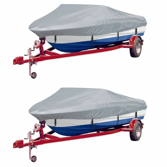 Bootspersenninge 2 Stk. Grau Länge 427-488 cm Breite 229 cm