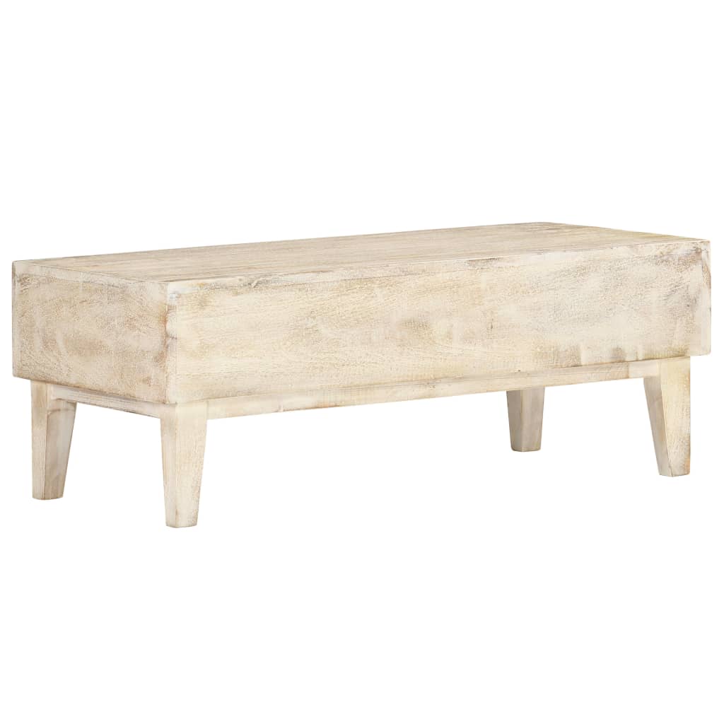 Couchtisch 90x50x35 cm Altholz Massiv