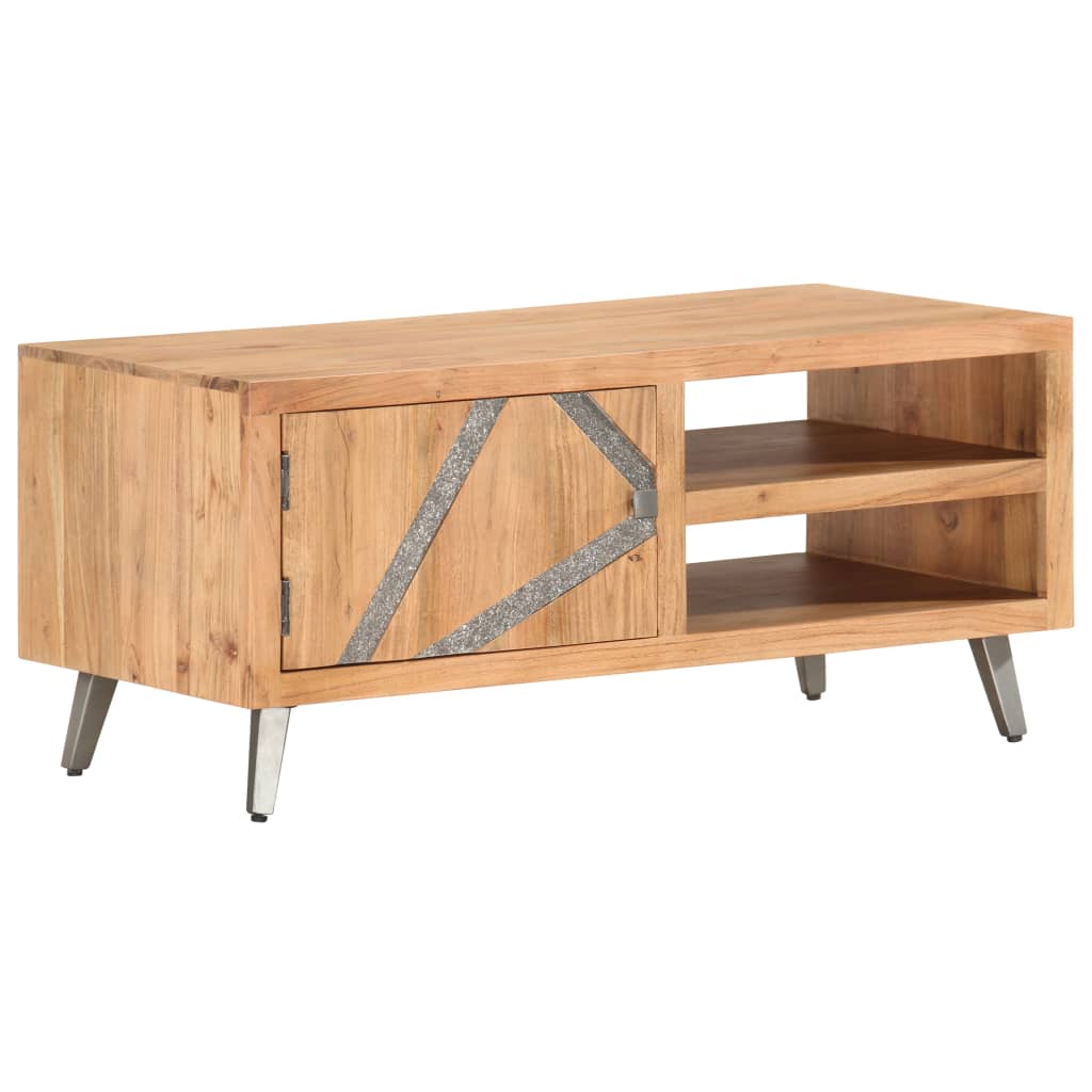 Coffee table 90×45×40 cm solid acacia wood