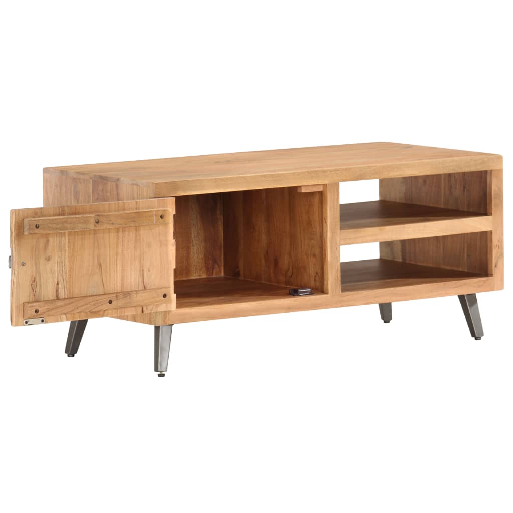 Coffee table 90×45×40 cm solid acacia wood