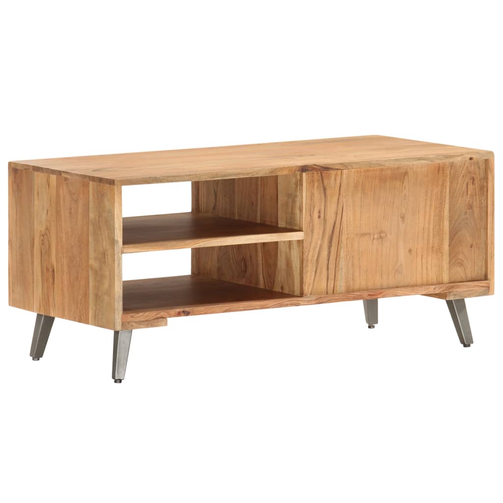 Coffee table 90×45×40 cm solid acacia wood