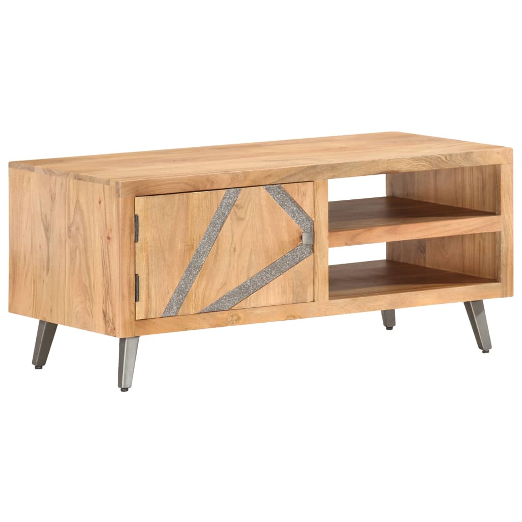 Coffee table 90×45×40 cm solid acacia wood