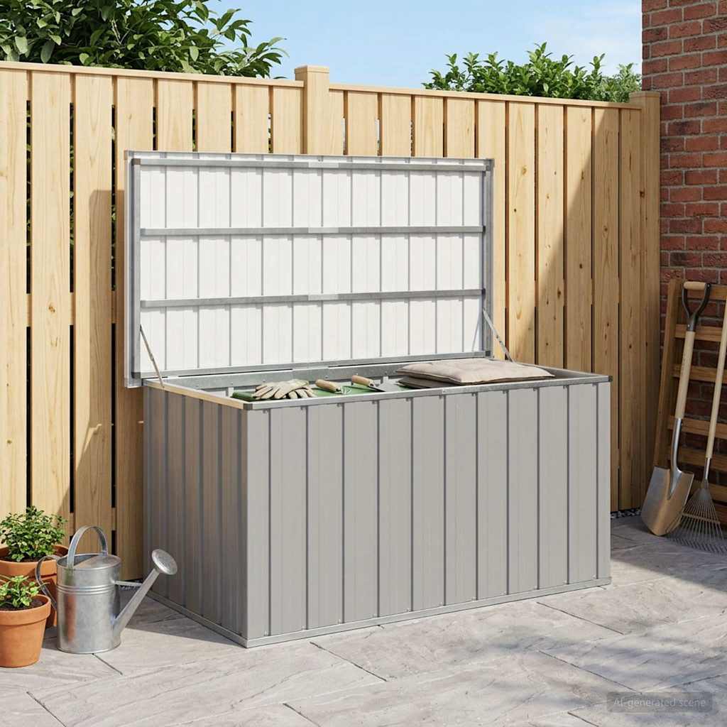 Gartenbox Grau 129x67x65 cm
